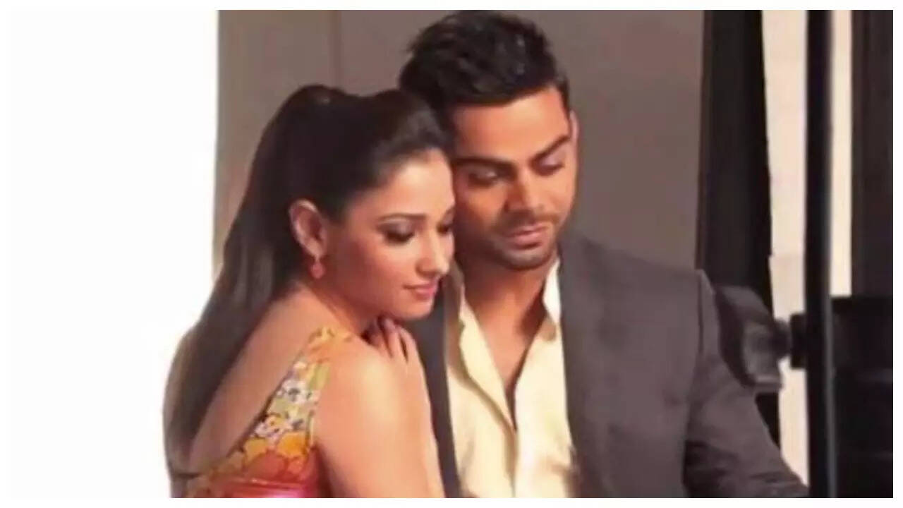 Old video of Virat and Tamannaah from an ad goes viral