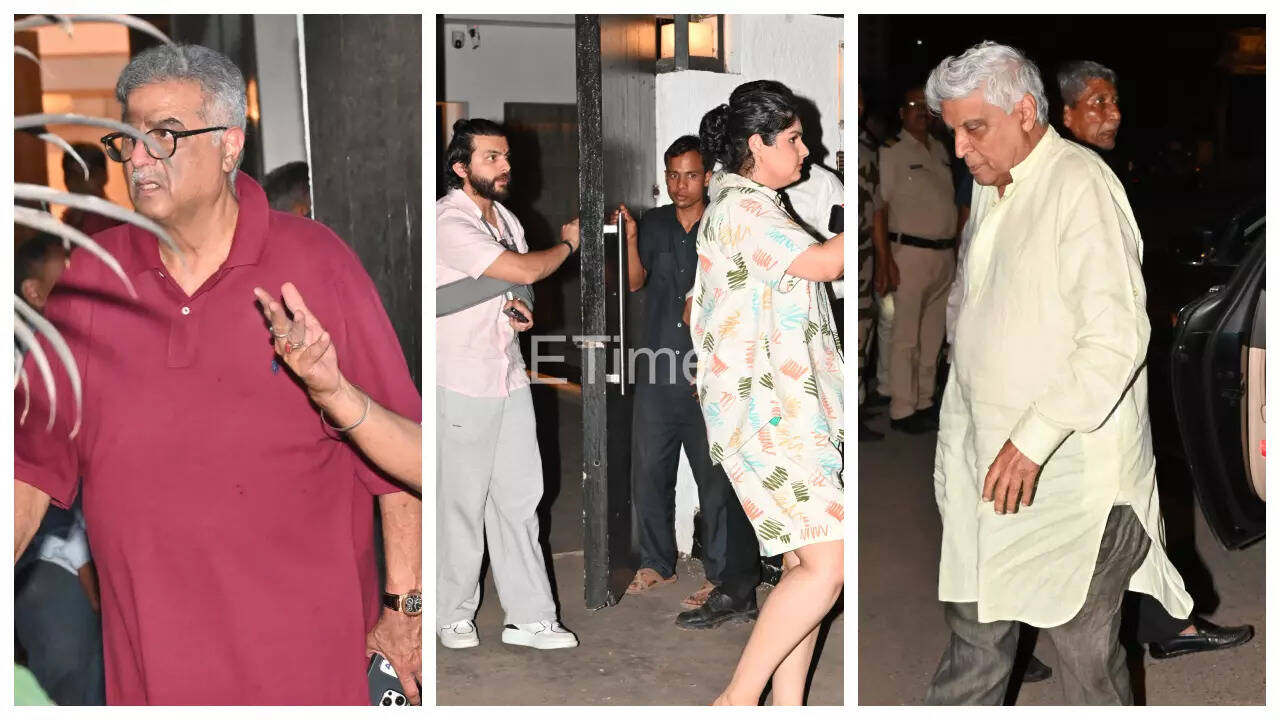 Anil’s mom passes away: Celebs arrive at residence