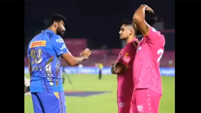‘Aggressive rehna hai’: Bumrah’s masterclass for RR bowler – Watch!