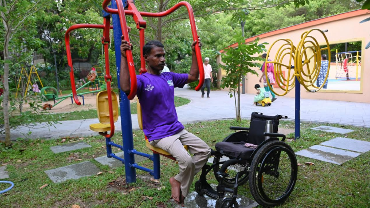 Fitness is a steep climb for people with disabilities