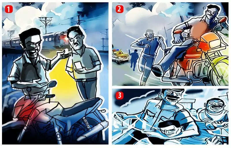 Man plays cop until real police officers call his bluff