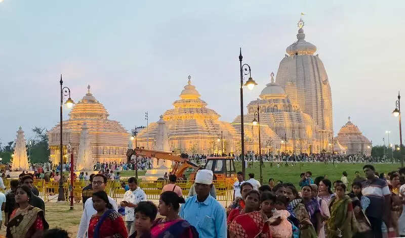 At 50,000 visitors, Digha’s Jagannath temple clocks highest footfall on Sunday