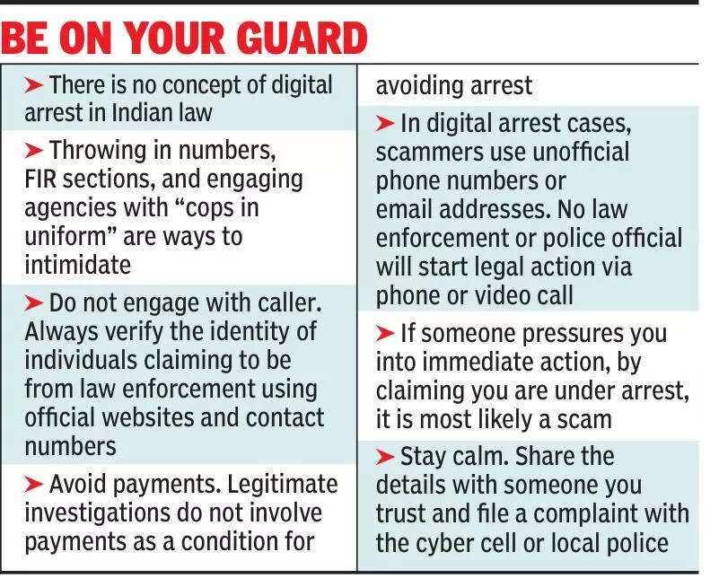 Fraudsters target senior citizen with fake digital-arrest threats