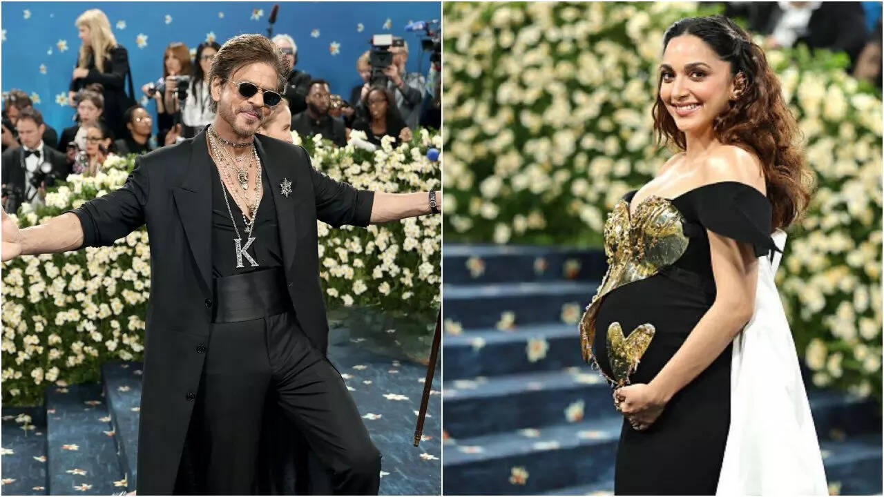 Met Gala 2025 LIVE Updates: SRK arrives, Kiara debuts baby bump