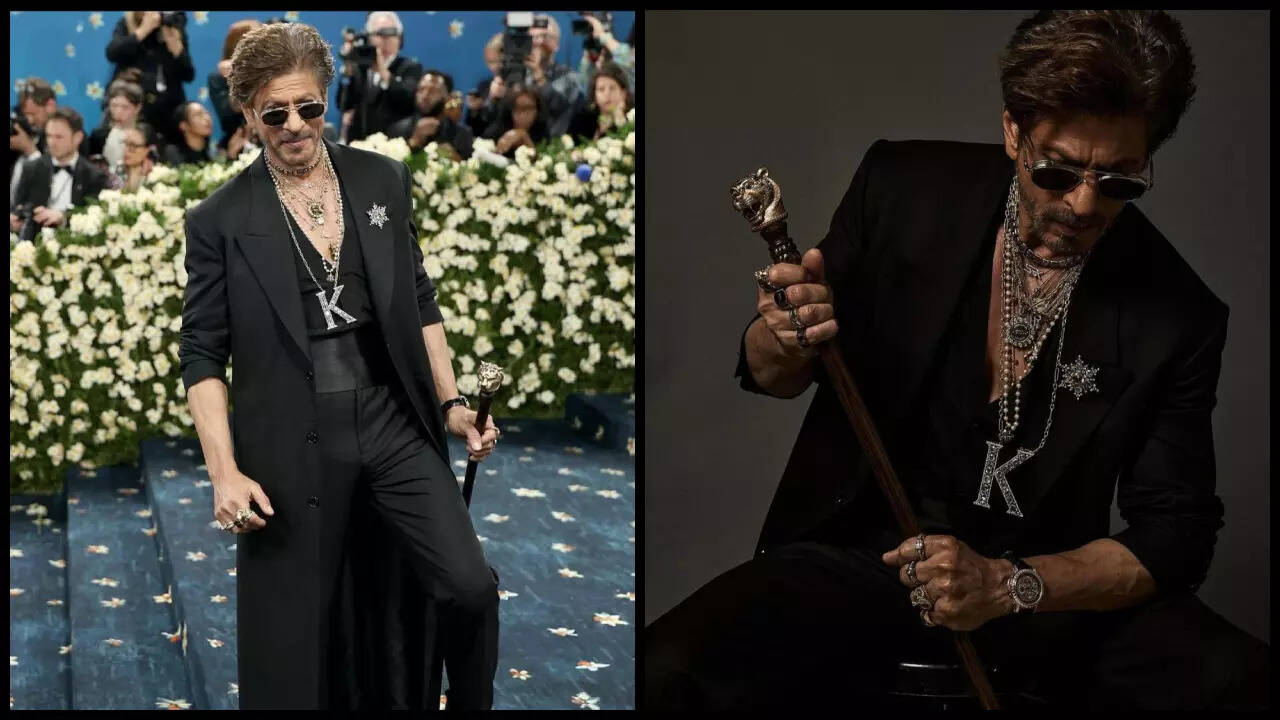 Vision behind Shah Rukh Khan's diamond-studded 'K' pendant