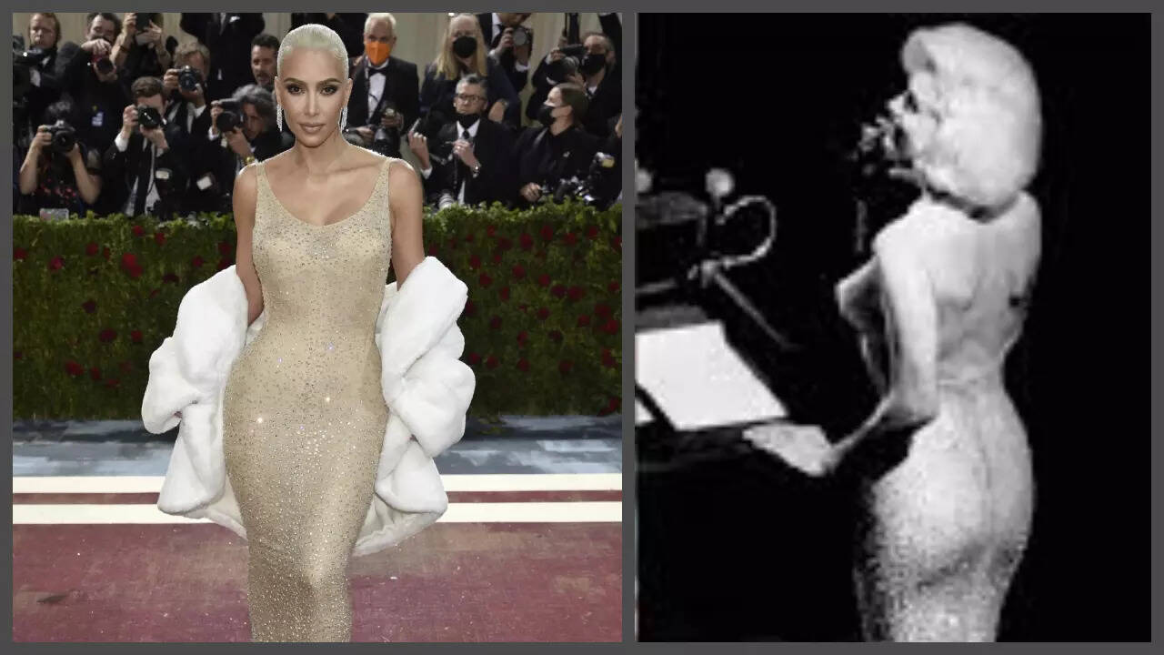 When Kim Kardashian wore Marilyn Monroe's birthday dress