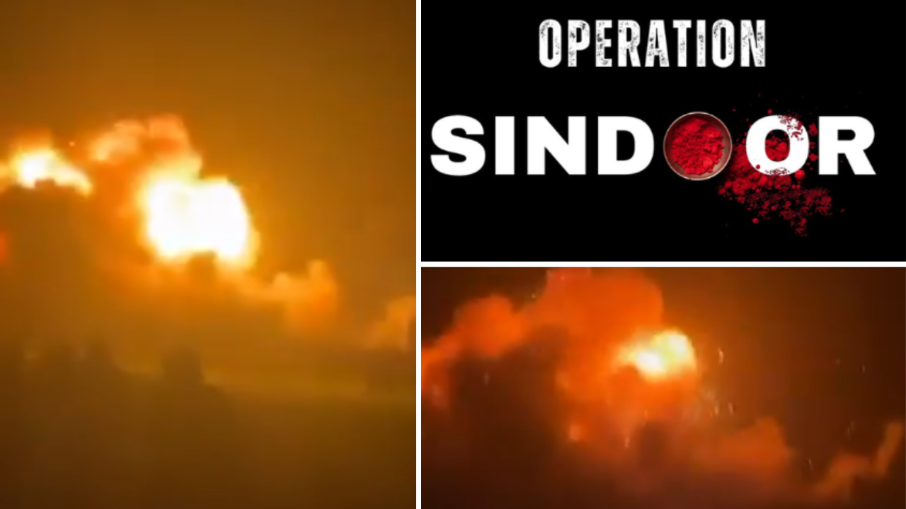 Watch: Rijiju shares video as India strikes terror bases in Pakistan, PoK