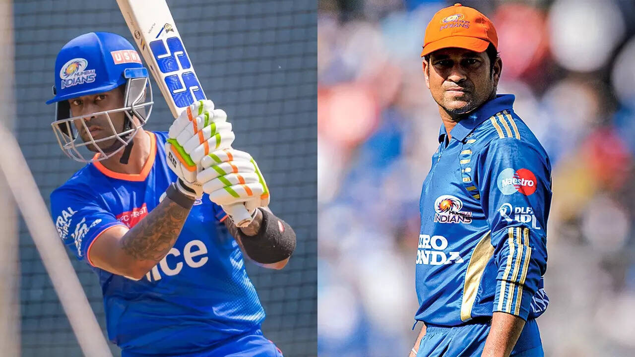 Suryakumar Yadav breaks Sachin Tendulkar's iconic IPL record
