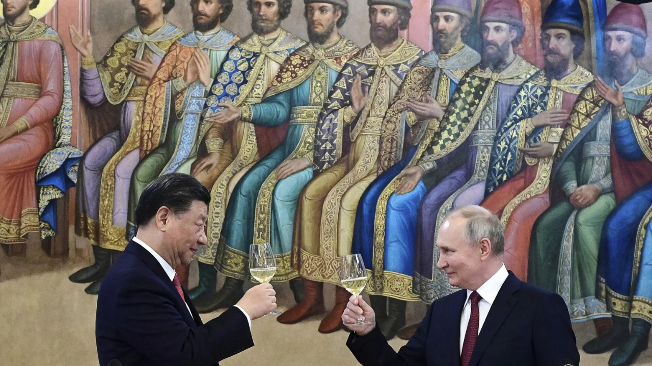 China's Xi lands in Moscow to beef up 'no limits' Putin partnership