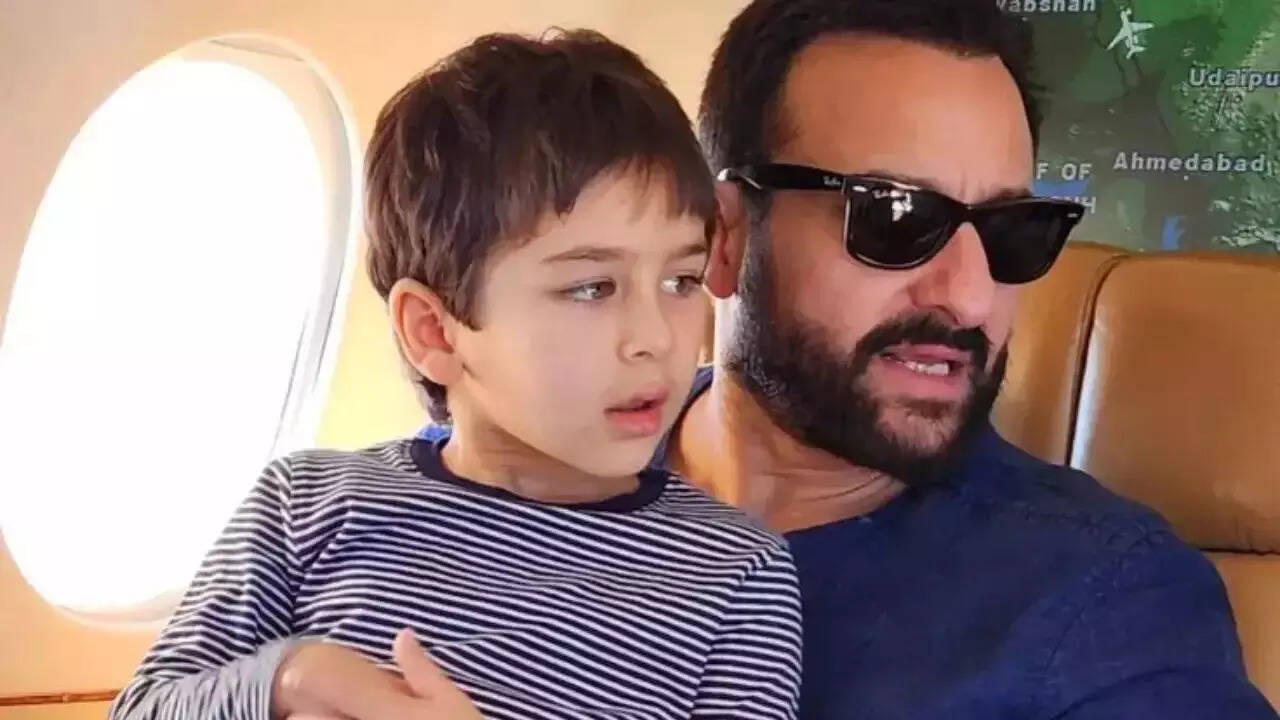 Saif's son Taimur was nervous to perform in school play