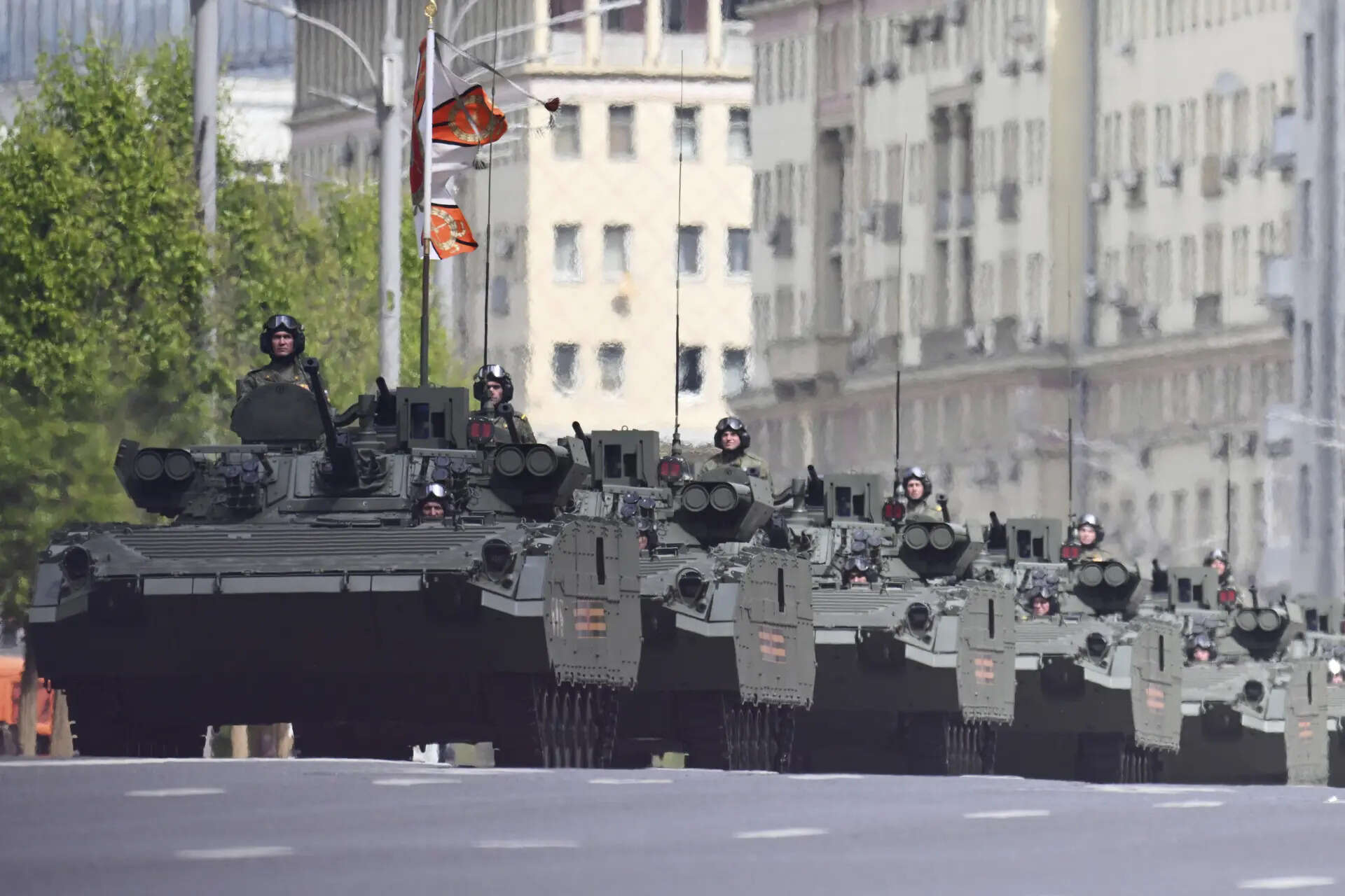 Ukrainian drones target Moscow as foreign leaders arrive for Red Square parade