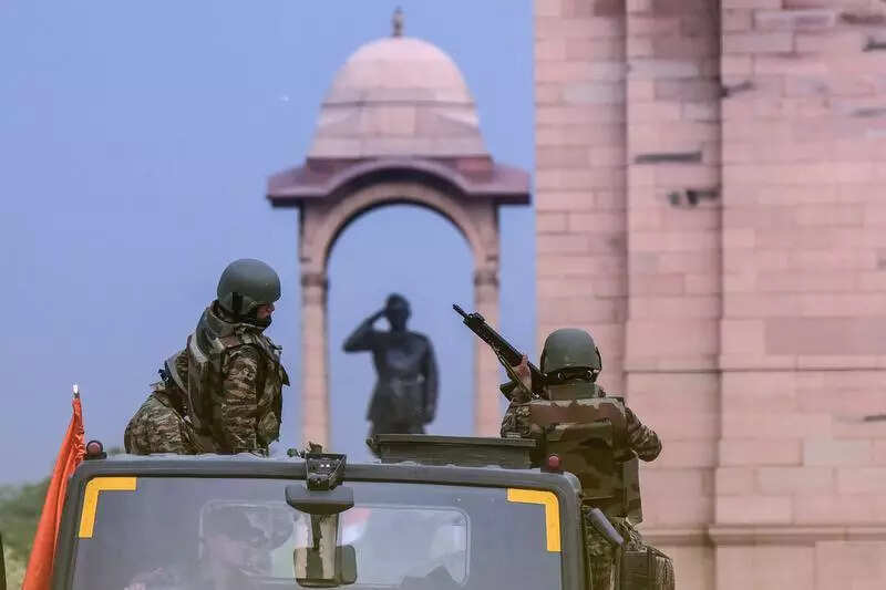 After airstrikes, a high-level security alert across capital