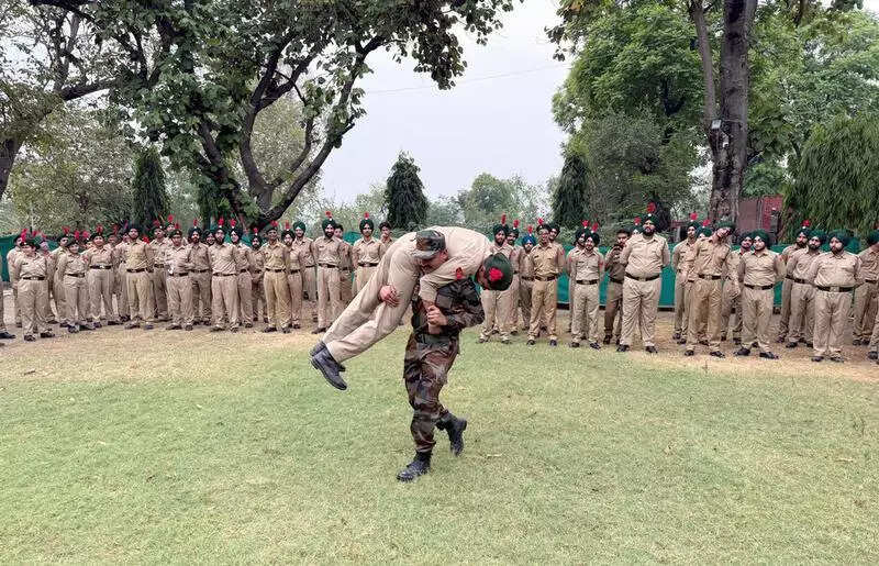 NCC cadets hone tactical, life-saving skills with mock drill at Gadvasu