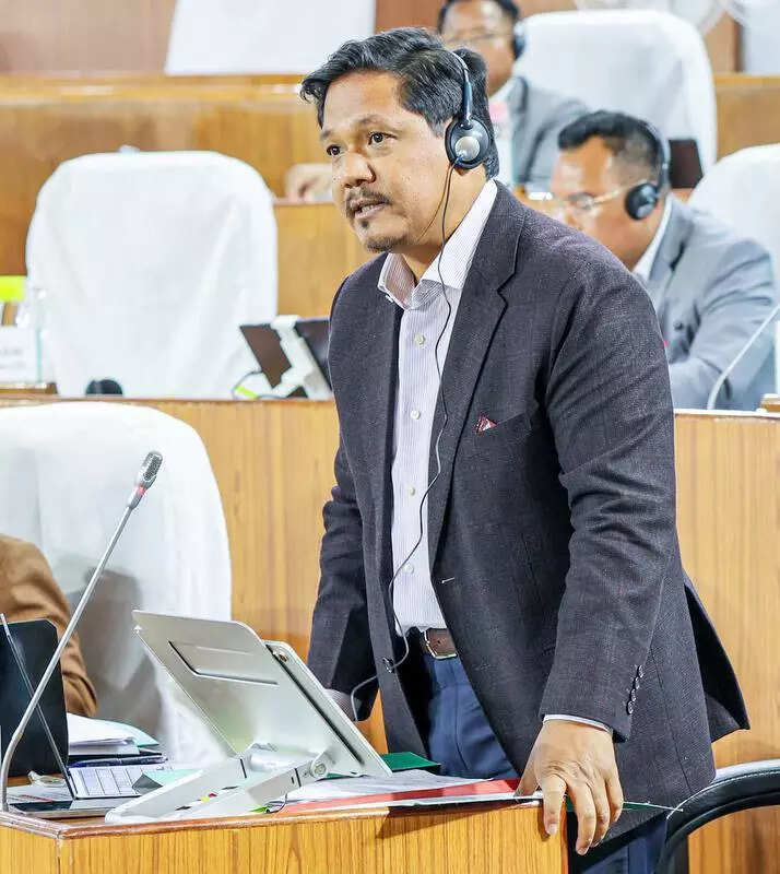 Conrad inspects projects in New Shillong Township