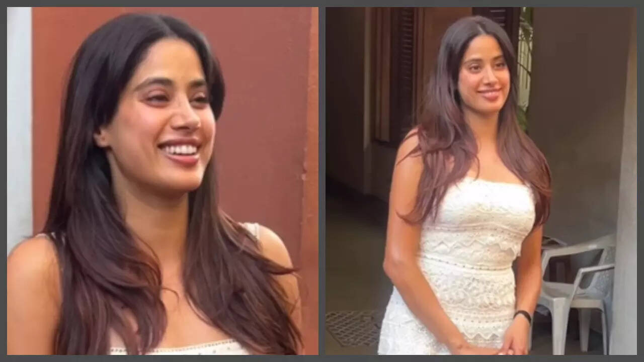 Janhvi REPEATS her Rs 64K birthday dress for work meeting