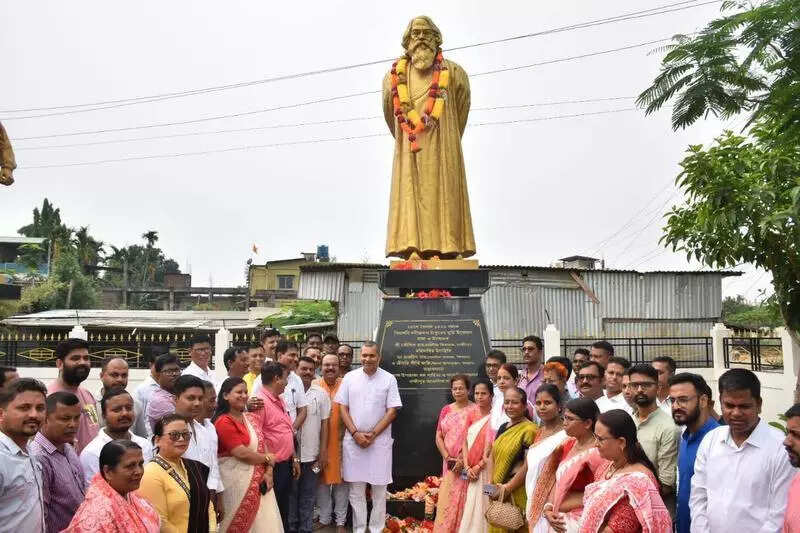 Tagore’s 164th birth anniversary celebrated in Barak, Dima Hasao