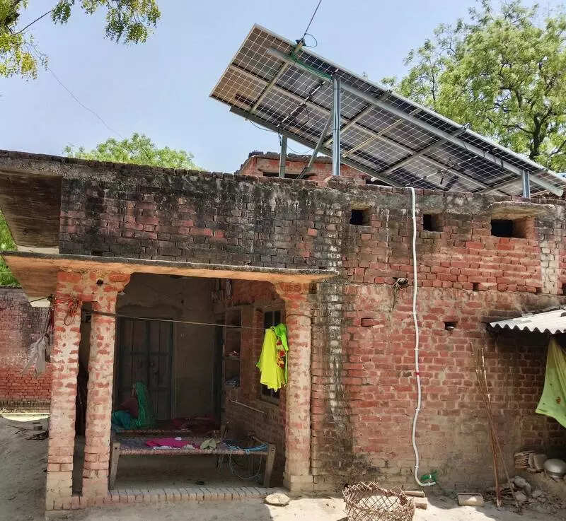 Solar rooftop initiative empowers Amethi village under CRS fund