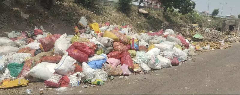Garbage everywhere, dustbins nowhere in sight at Manali