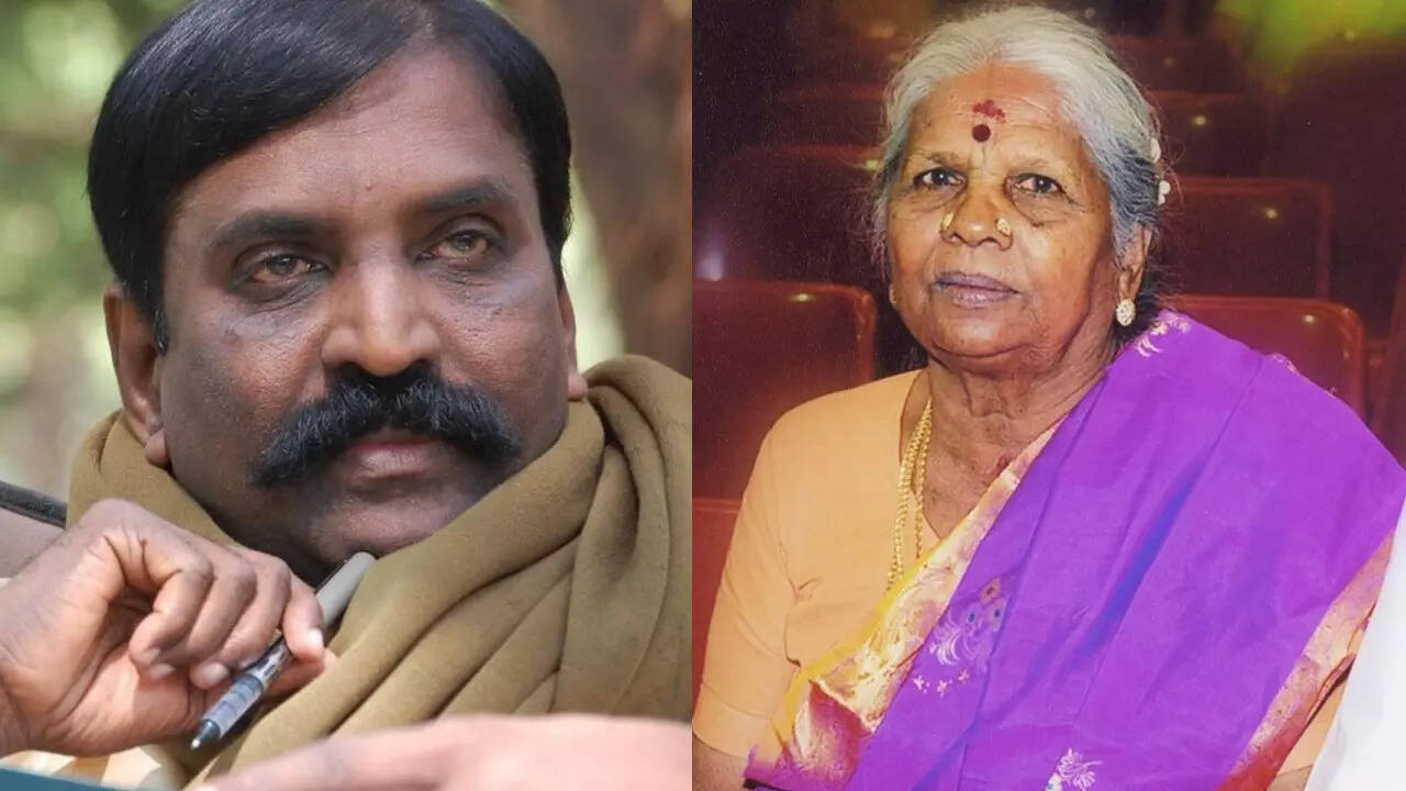 Vairamuthu's mother Angammal passes away