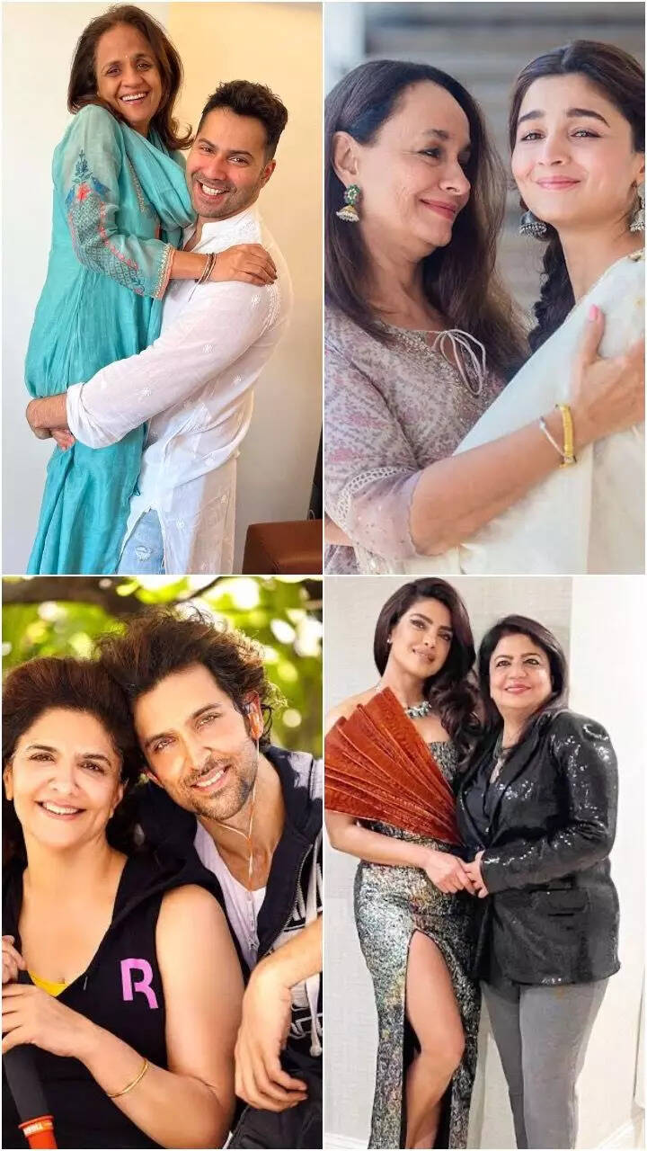 In pics! Bollywood celebs with their mothers