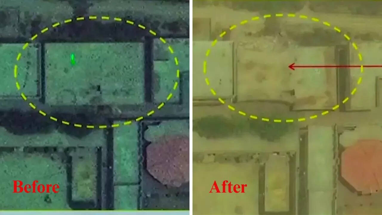 Before & after: Satellite pics show Op Sindoor’s impact on Pak air bases, terror camps