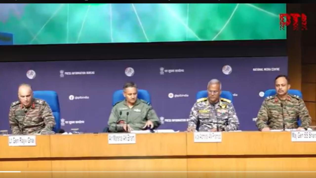 ‘Pak chose to support terrorists’: Key takeaways from DGMO briefing on Op Sindoor