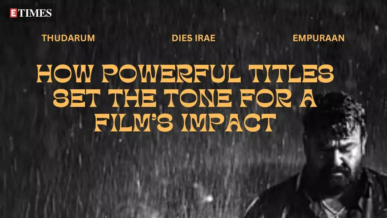 How powerful titles set the tone for a film's impact
