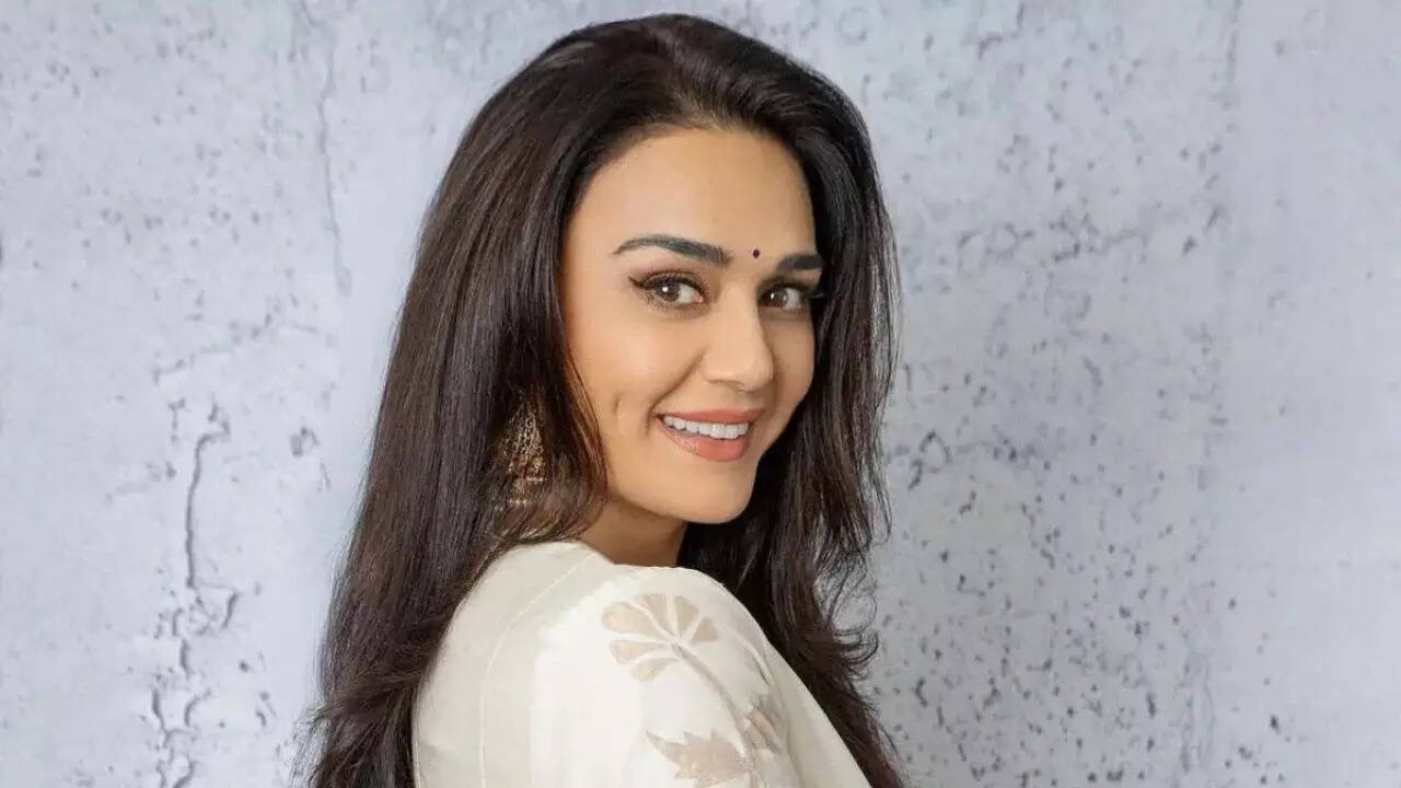 Preity Zinta reacts to a fan asking her beauty secret at 50