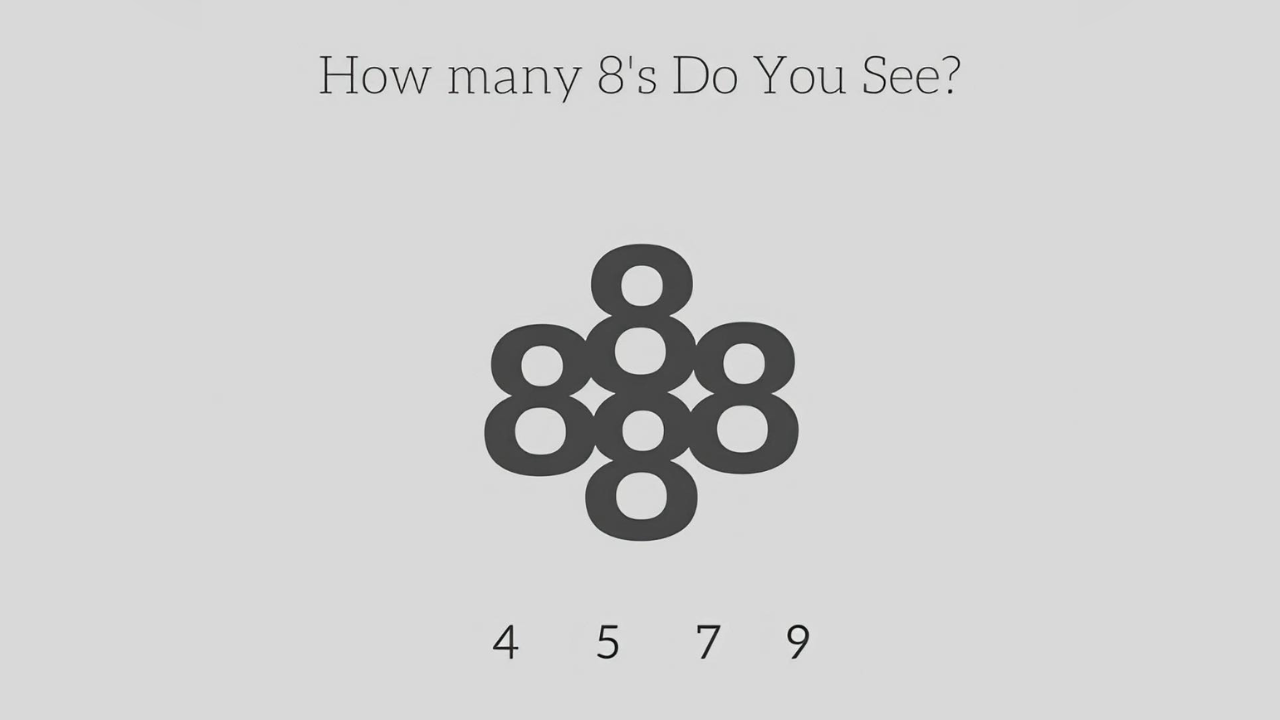 How many 8s do you see in this image?