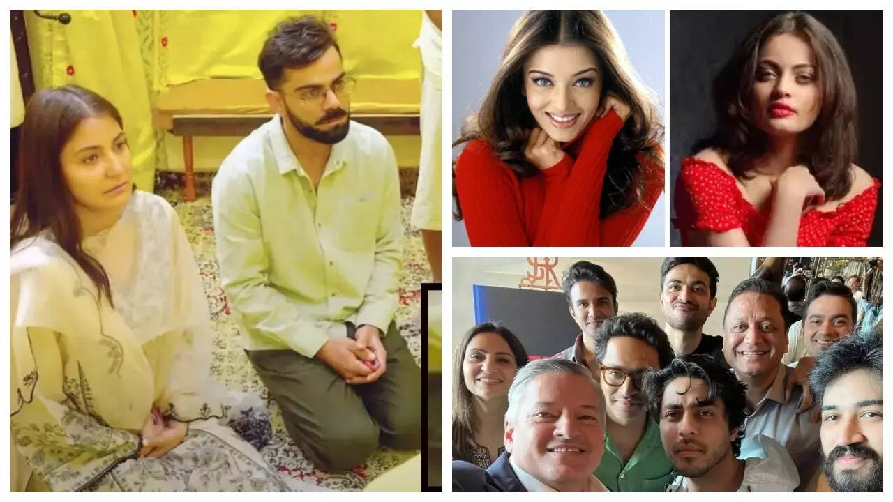 Aishwarya-Sneha-Arpita, Virat-Anushka, Aryan: Top 5 news