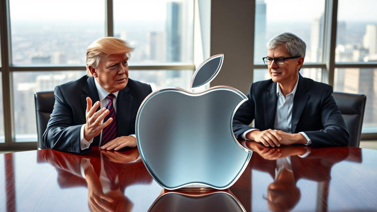 Why Trumps message to Apple CEO is bad news for India