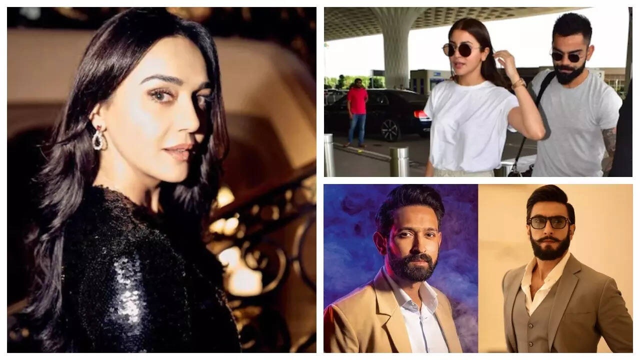 Preity, Anushka-Virat-Vamika, Ranveer-Vikrant: Top 5 news