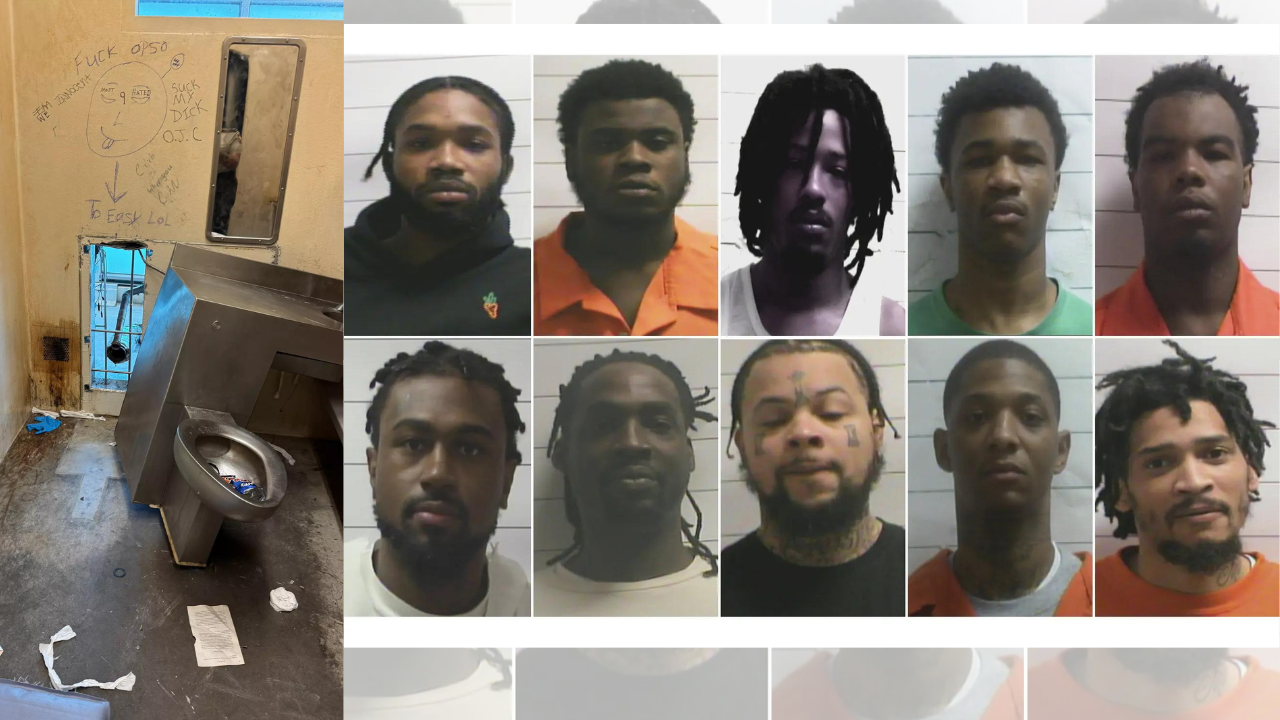 New Orleans prison break: How did 10 inmates escape through a small hole behind a toilet?