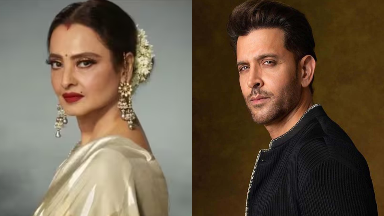 When Rekha SLAPPED Hrithik Roshan for real