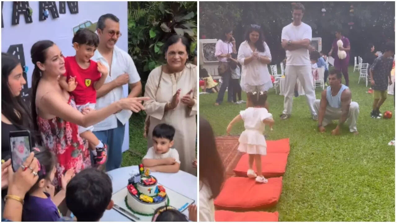 Dia Mirza’s son Avyaan’s 4th birthday bash
