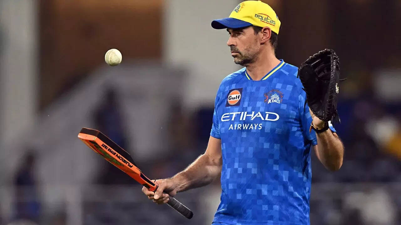CSK head coach Fleming: 'It's fitting we're at bottom of IPL table'