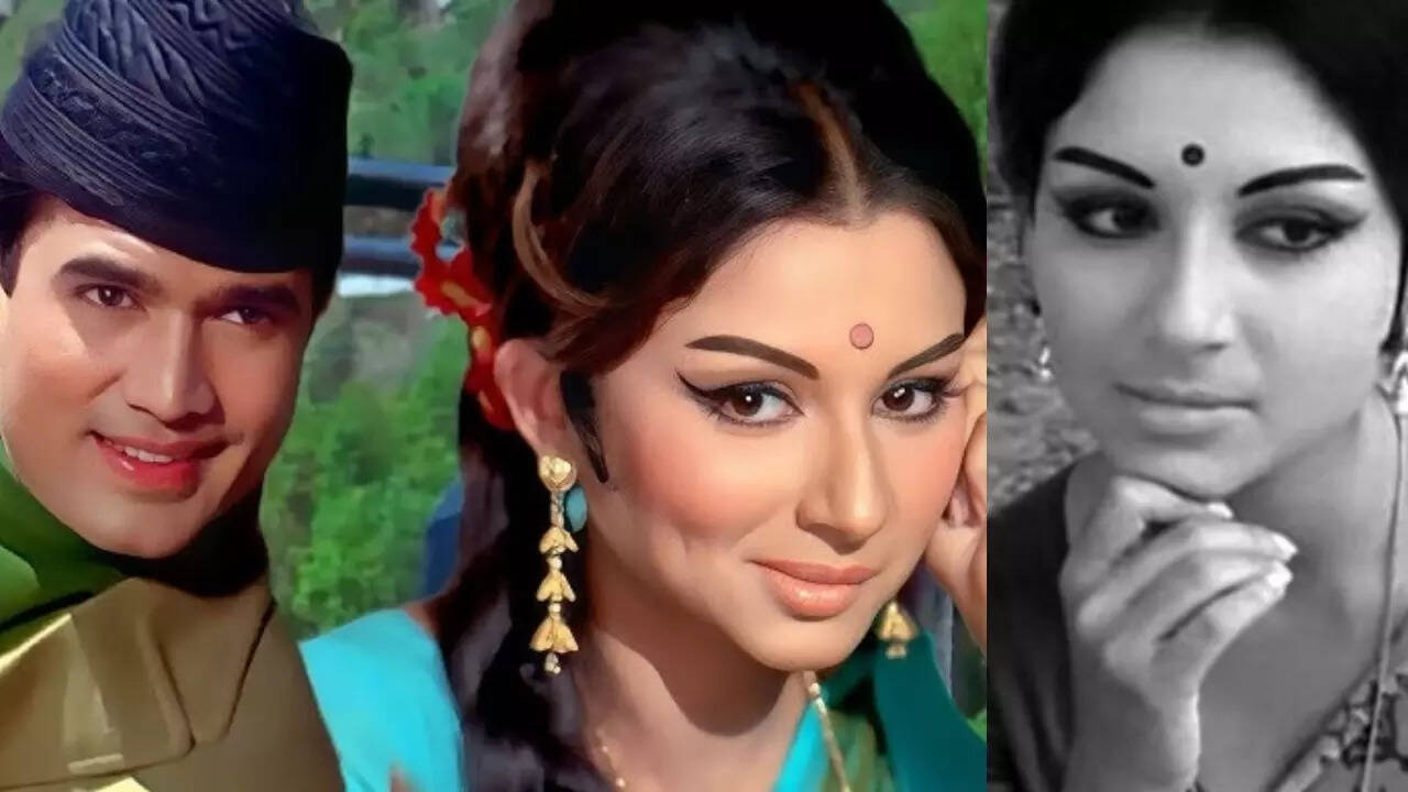 Sharmila shot for Aradhana and Aranyer Din Ratri together