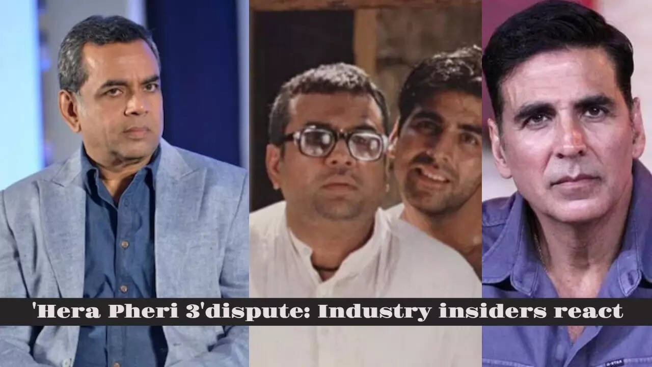 Industry insiders react to ‘Hera Pheri 3’ dispute- Excl