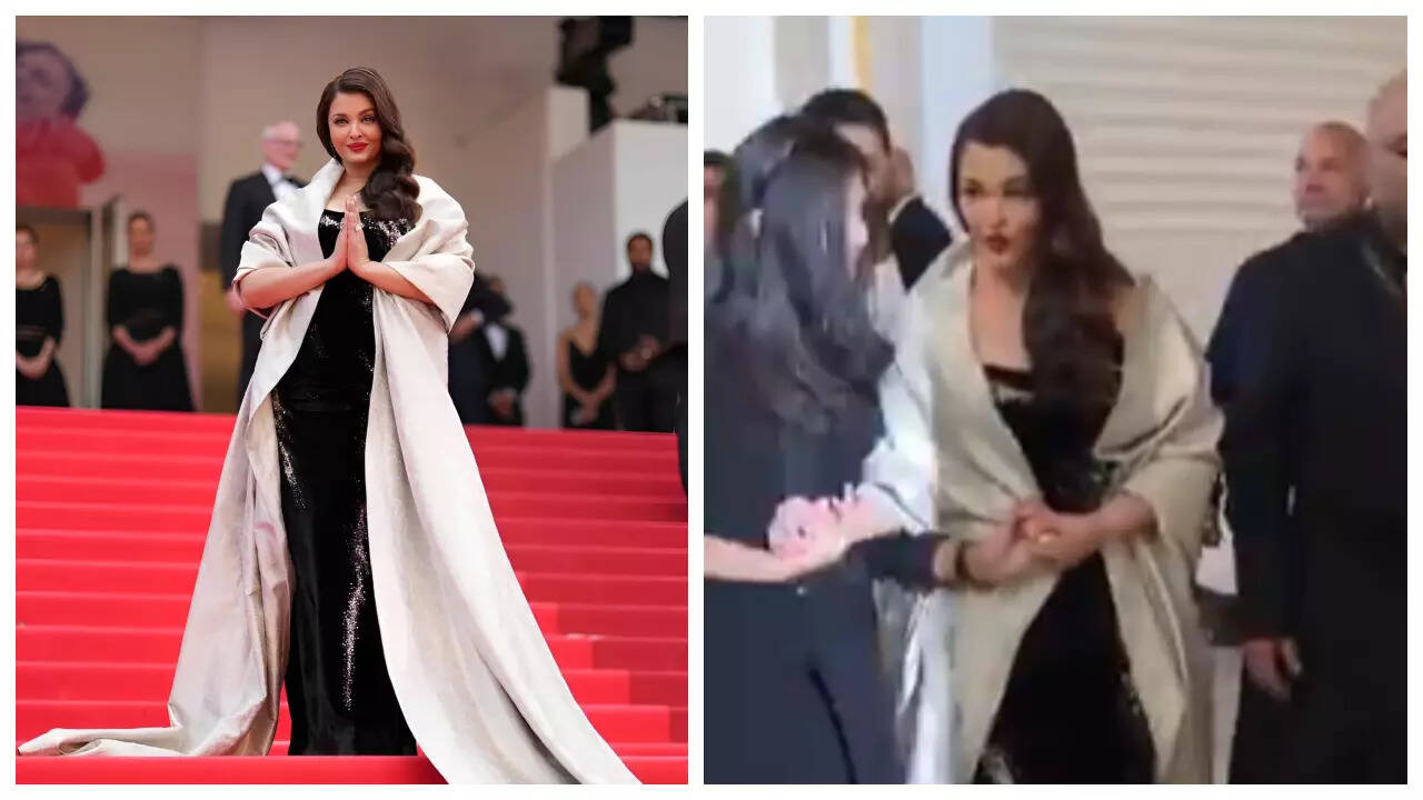 Aishwarya Rai holds Aaradhya close like a true queen