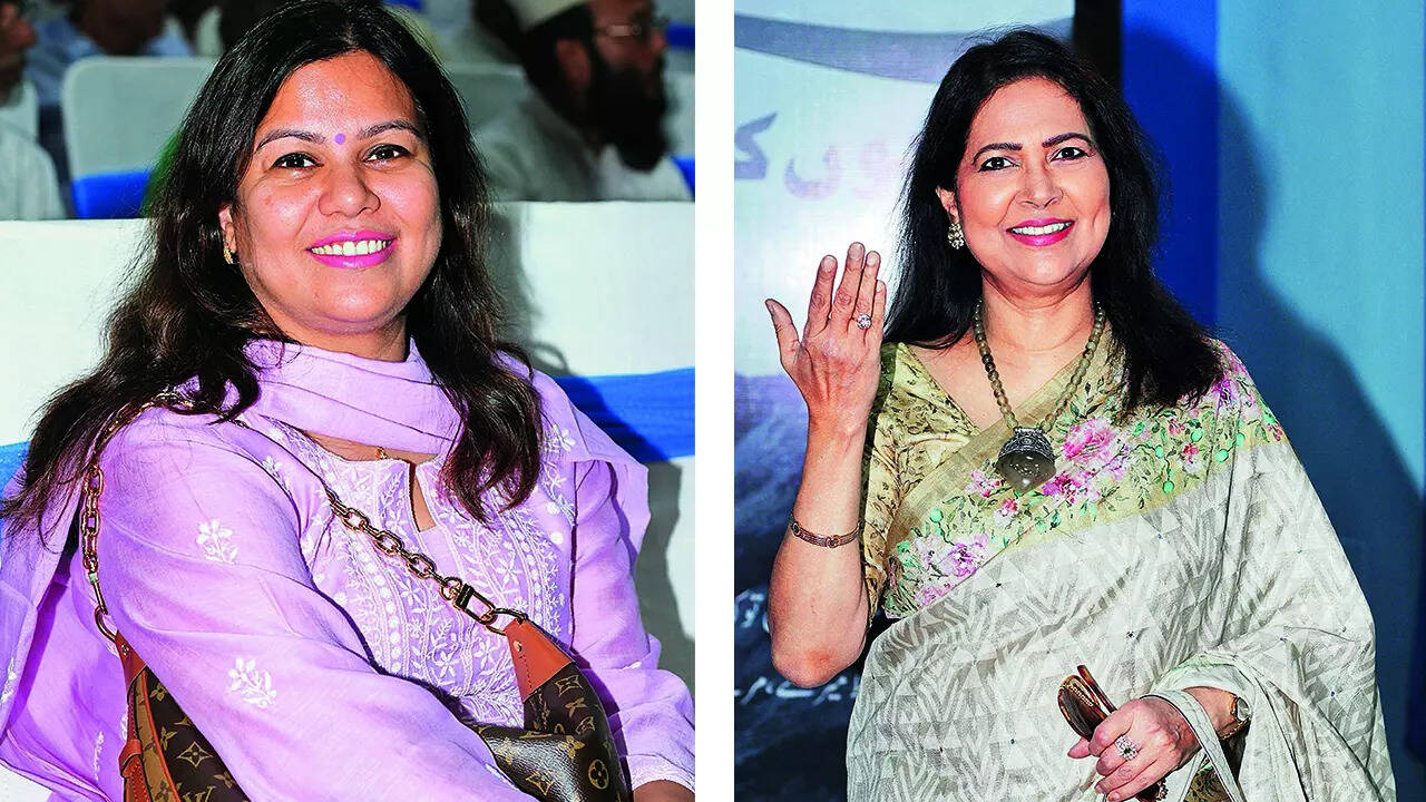 (L) Monica Bhownwal (R) Naghma Khan