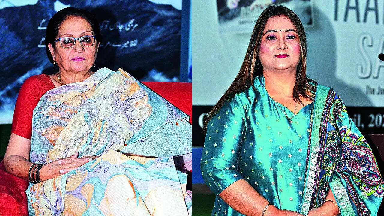 (L) Noor Khan (R) Ranjeeta Agarwal