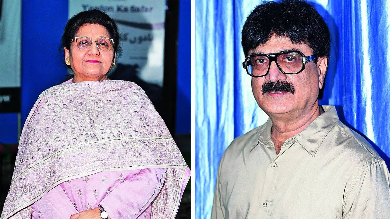 (L) Shavzna Khan (R) Tariq Khan