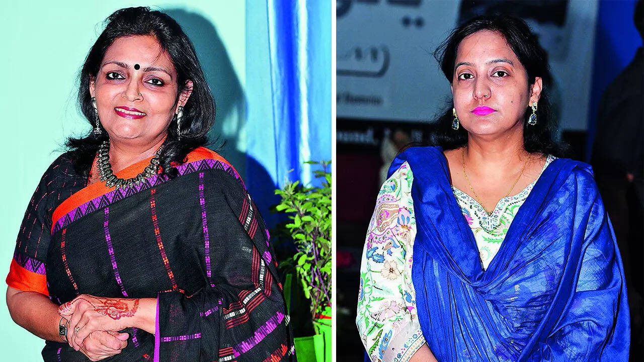 (L) Vidhi (R) Rumana Khan