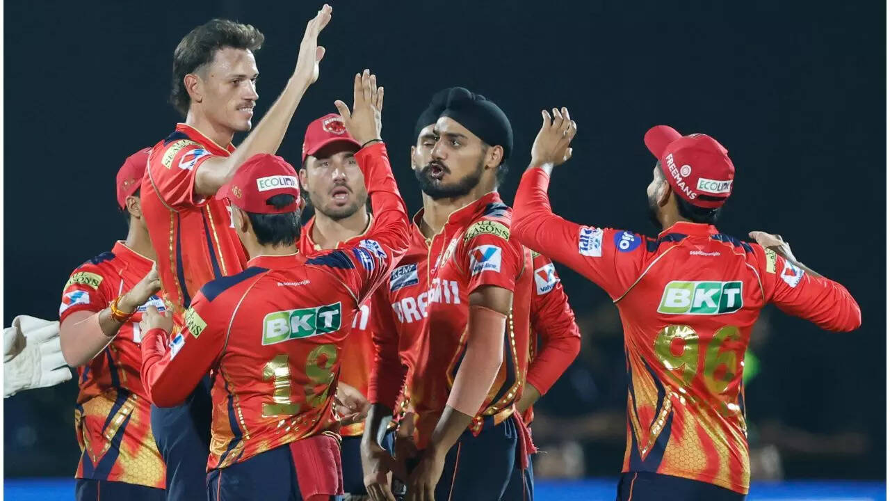 PBKS vs DC Live Score, IPL 2025: Punjab lose Arya and Inglis in the power-play
