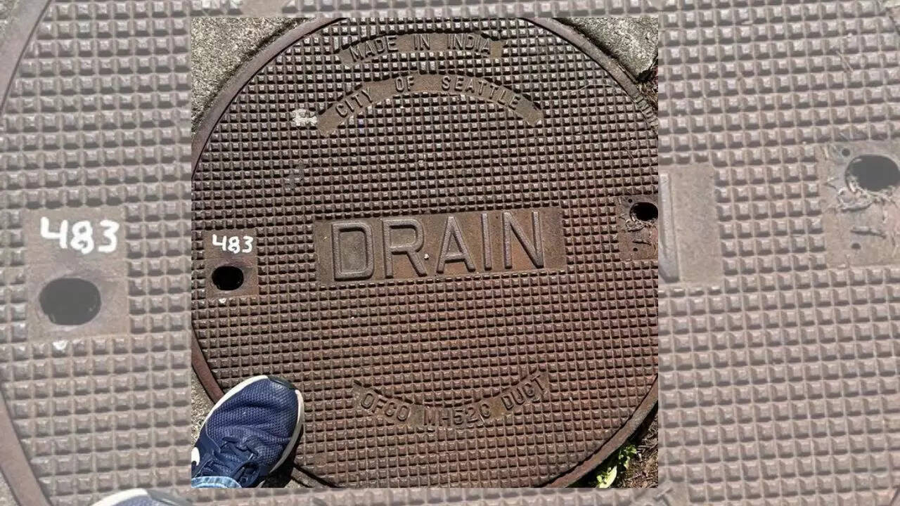Internet divided over 'Made-in-India' manhole cover in Seattle: 'Everywhere you look...'