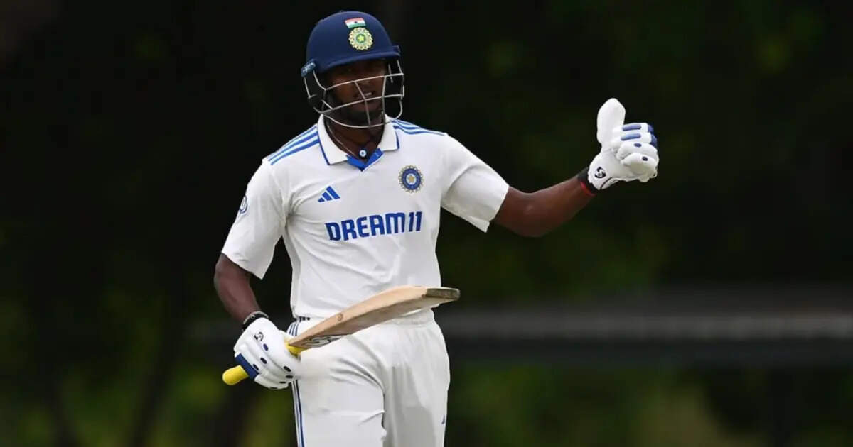 Surreal to be part of India Test squad: Sai Sudharsan