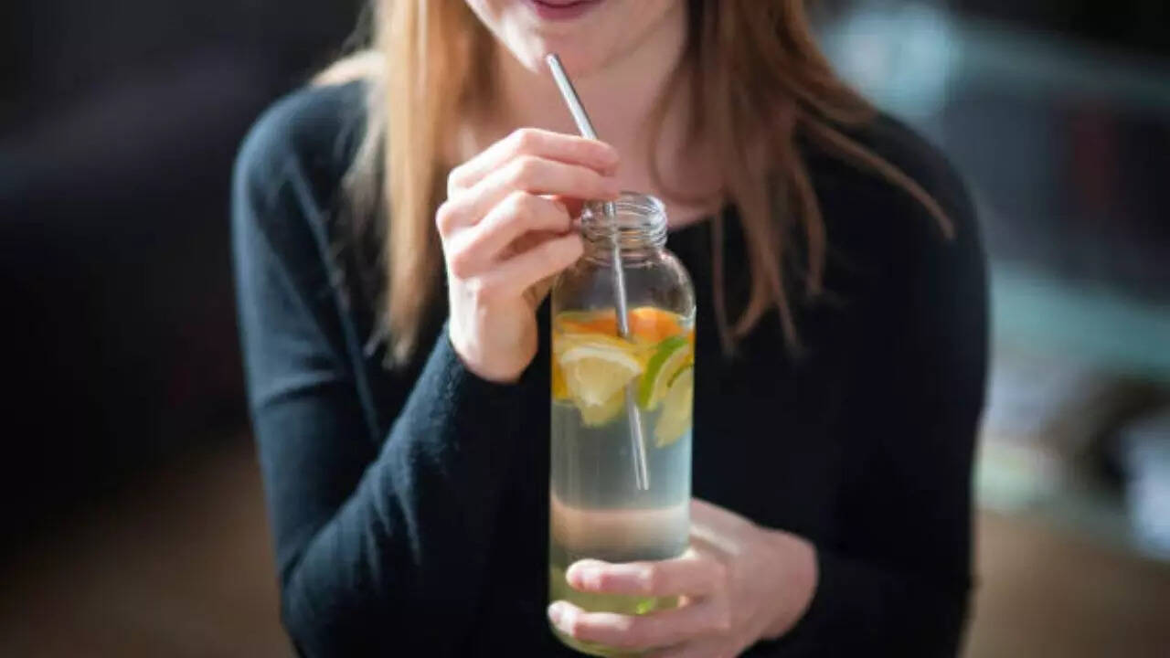 Lemon juice and water