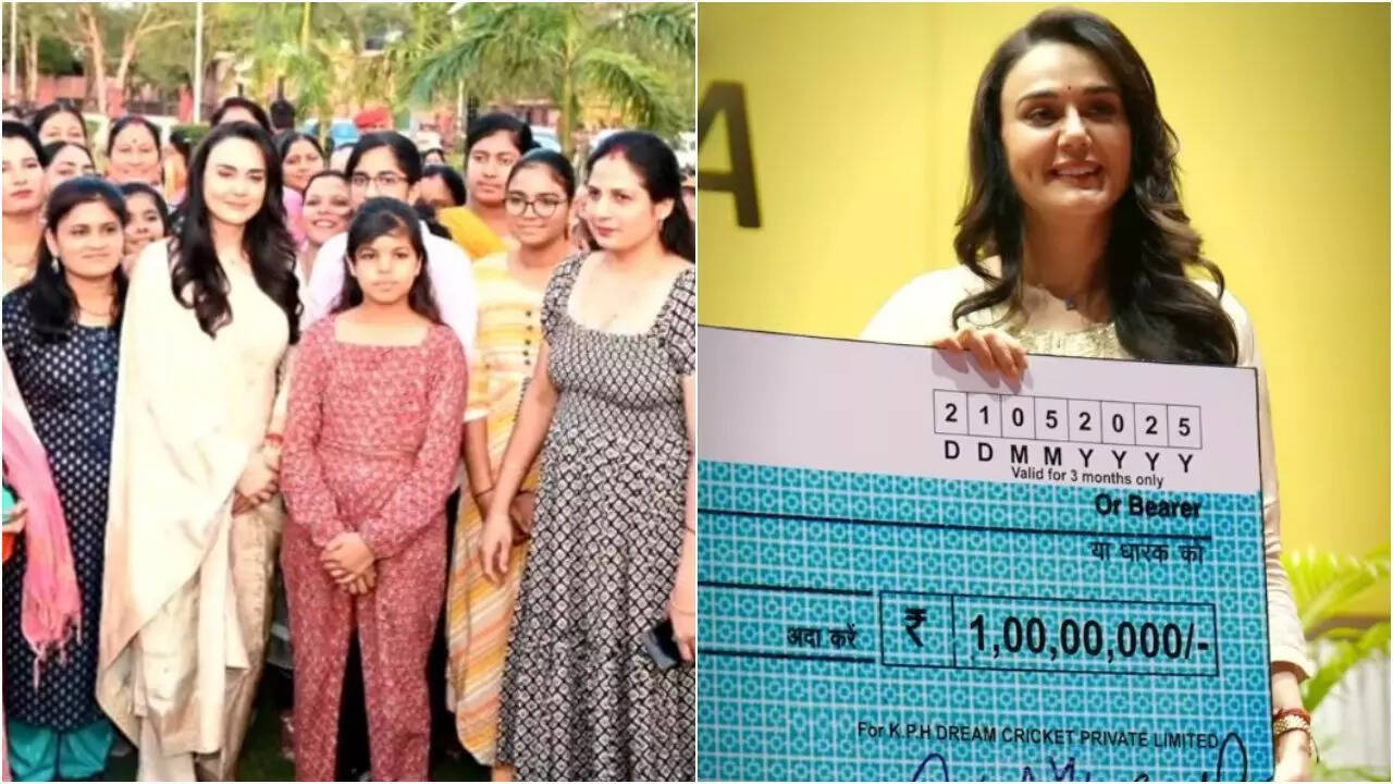 Preity donates Rs 1 crore to AWWA post Operation Sindoor