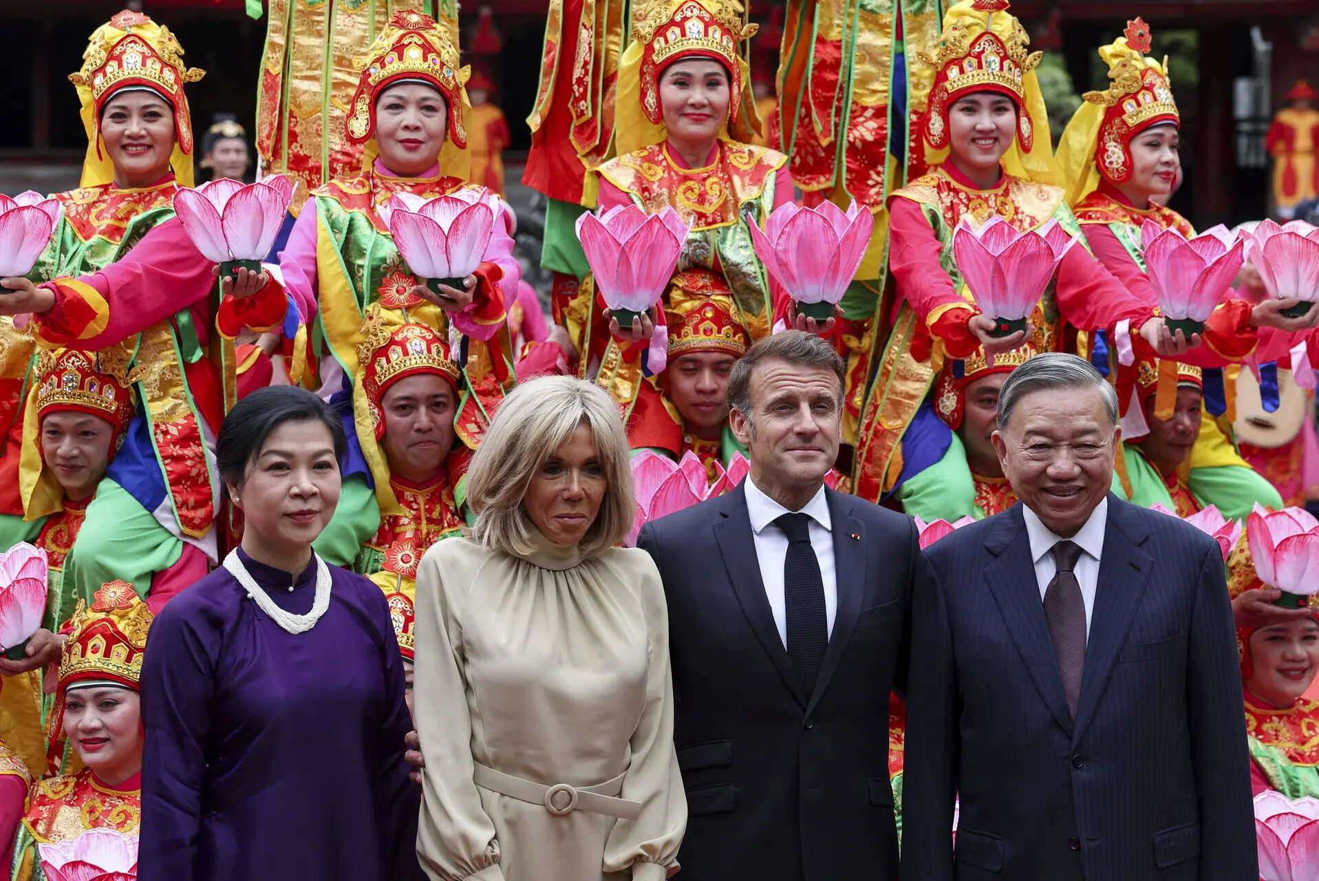 France's Macron on a visit to Vietnam urges for greater cooperation in defense and trade