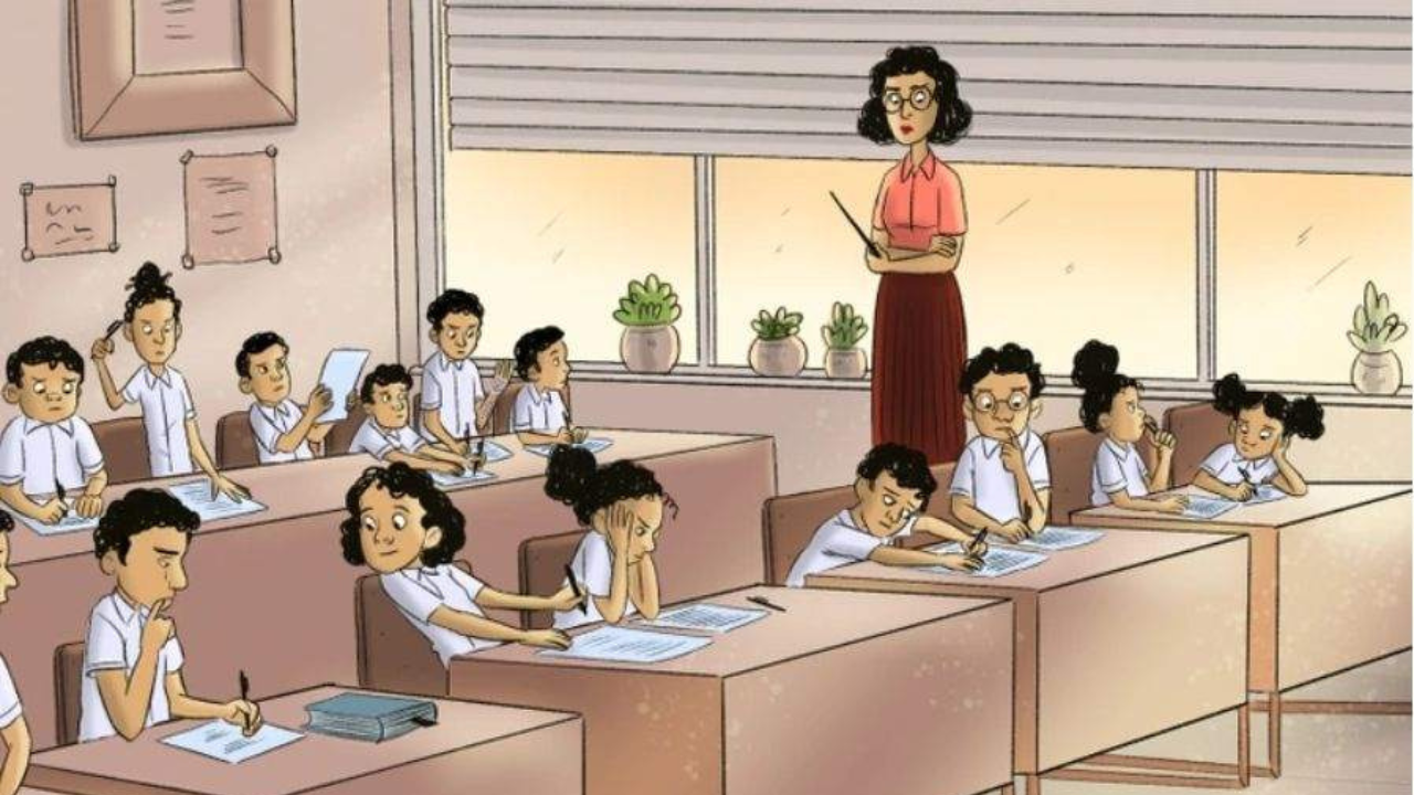 Can you find out which student is cheating in the exam?
